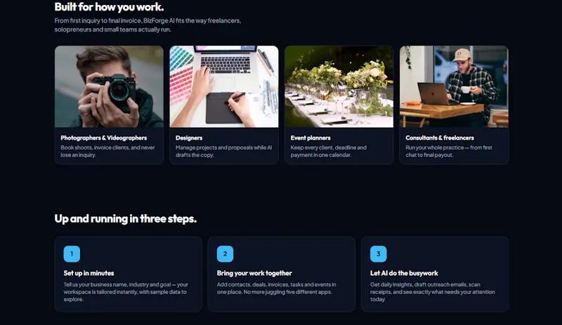BizForgeAI — Forge Your Path screenshot 3