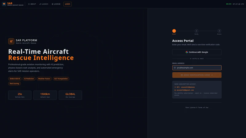 SAR Platform(AI prediction with physics) screenshot 1
