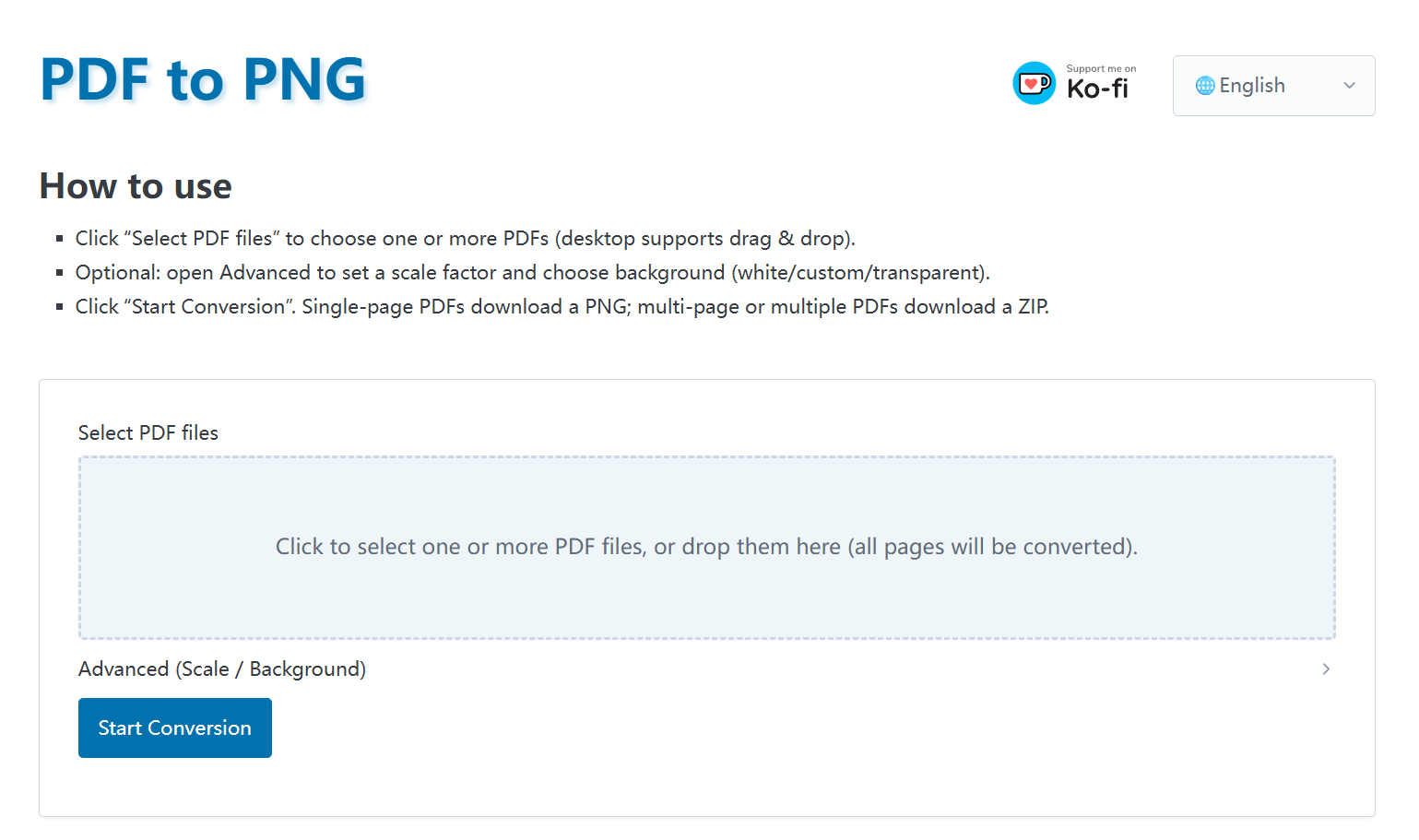 PDF to PNG – Fast, Private PDF Converter gallery image