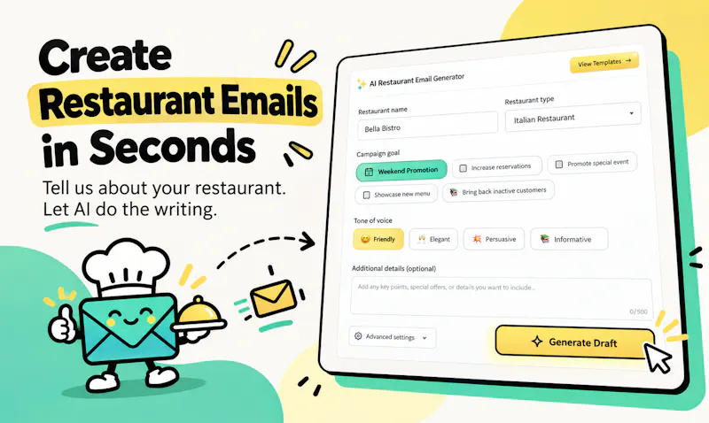 Restaurant Email Marketing screenshot 3