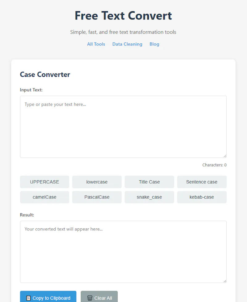 Free Text Convert screenshot 1