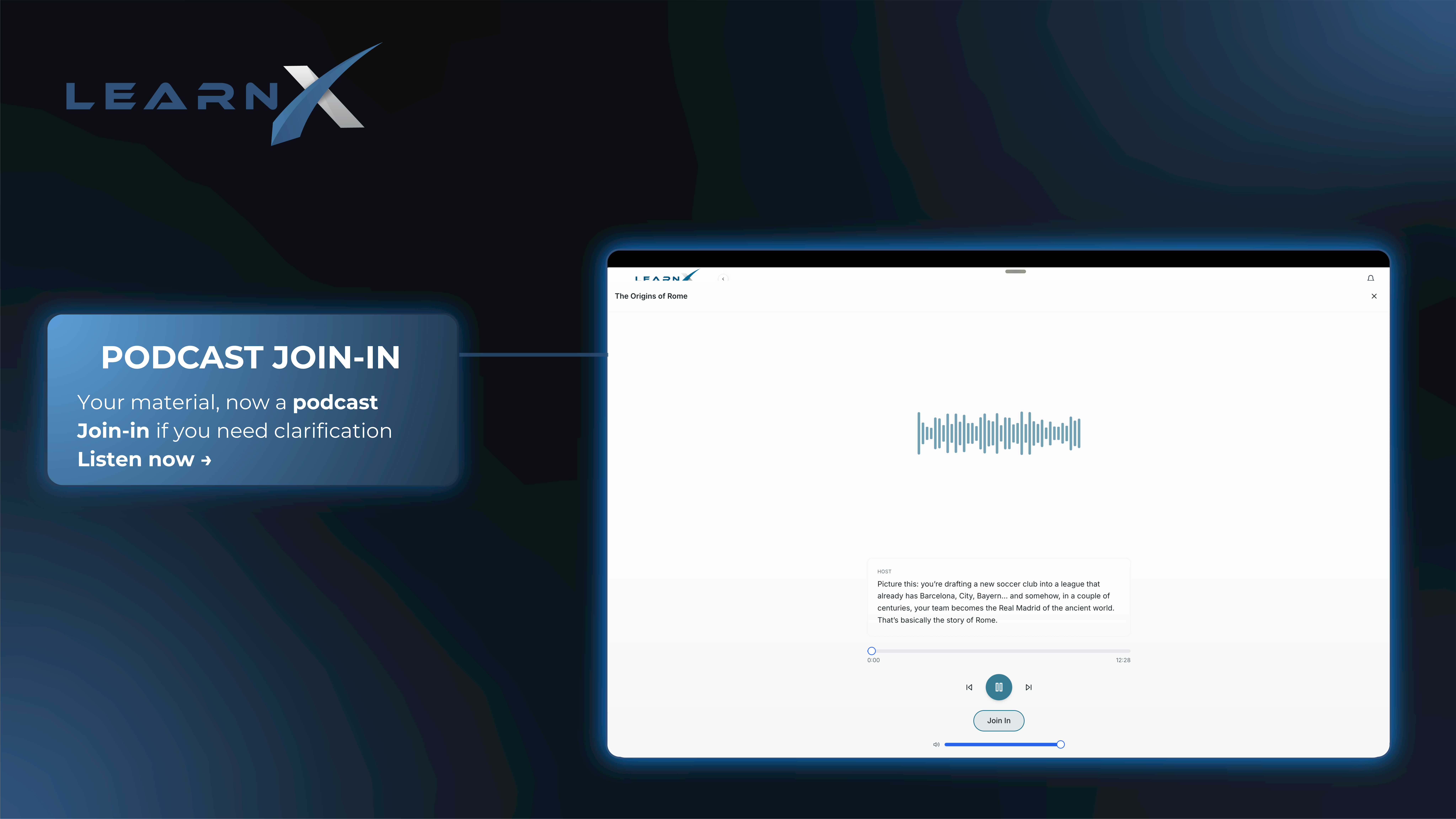 LEARN-X - Screenshot 4 showing product features and functionality