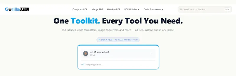 GorillaUTIL screenshot 2