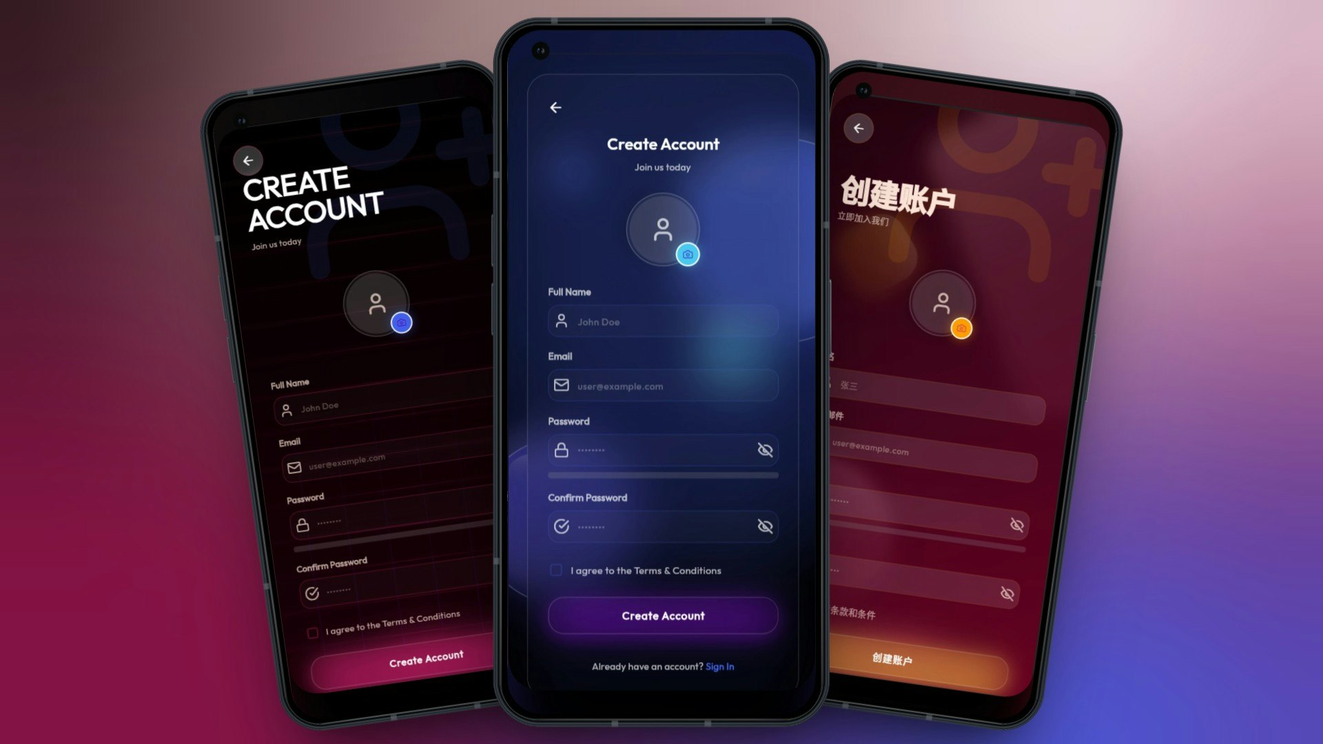 OnFiNtY Auth UI Kit - Screenshot 4 showing product features and functionality