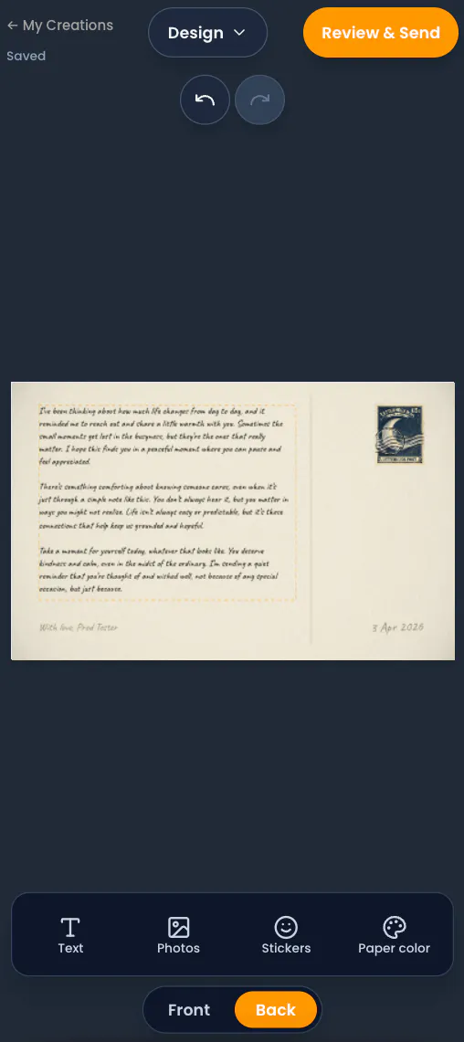 LetterHugs gallery image