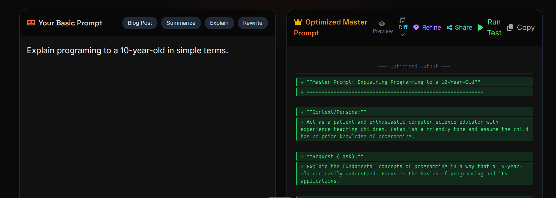 Prompt Optimizer gallery image