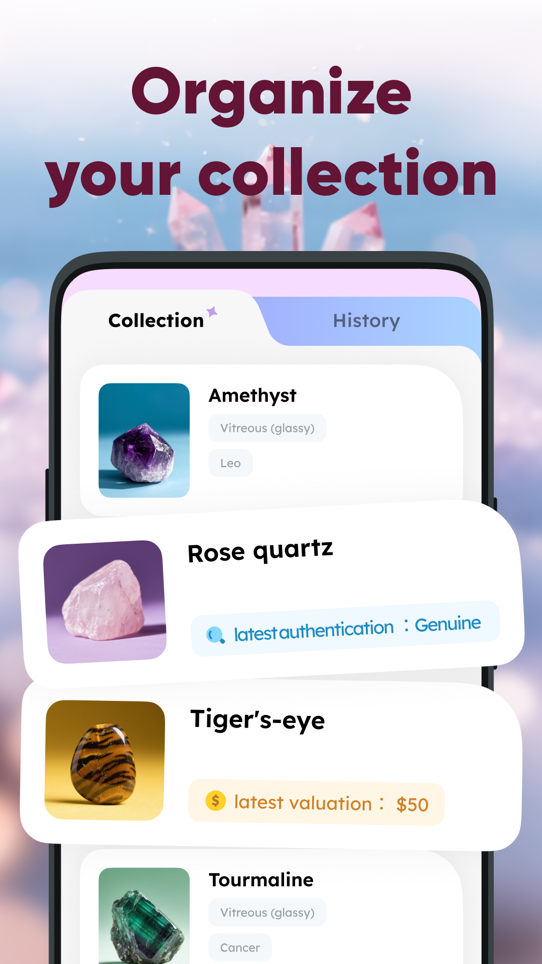 Rocknow: Rock ID & Sammlung - Identifizieren Sie Steine und Kristalle mit einem sofortigen AI -Scan Medien 7