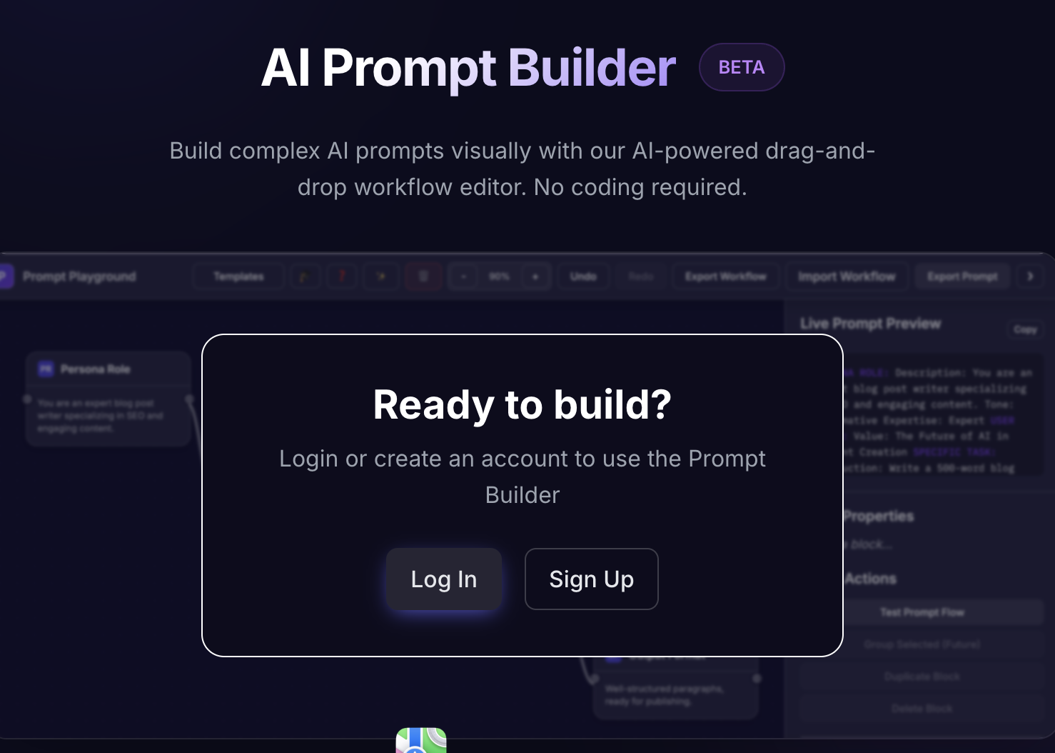 Prompt Builder gallery image