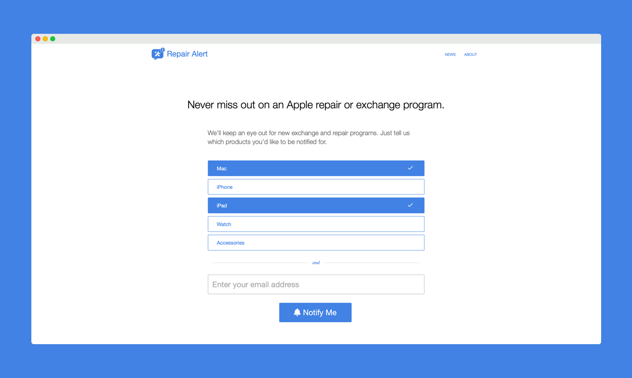 Repair Alert gallery image