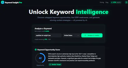 Keyword Insight Pro gallery image