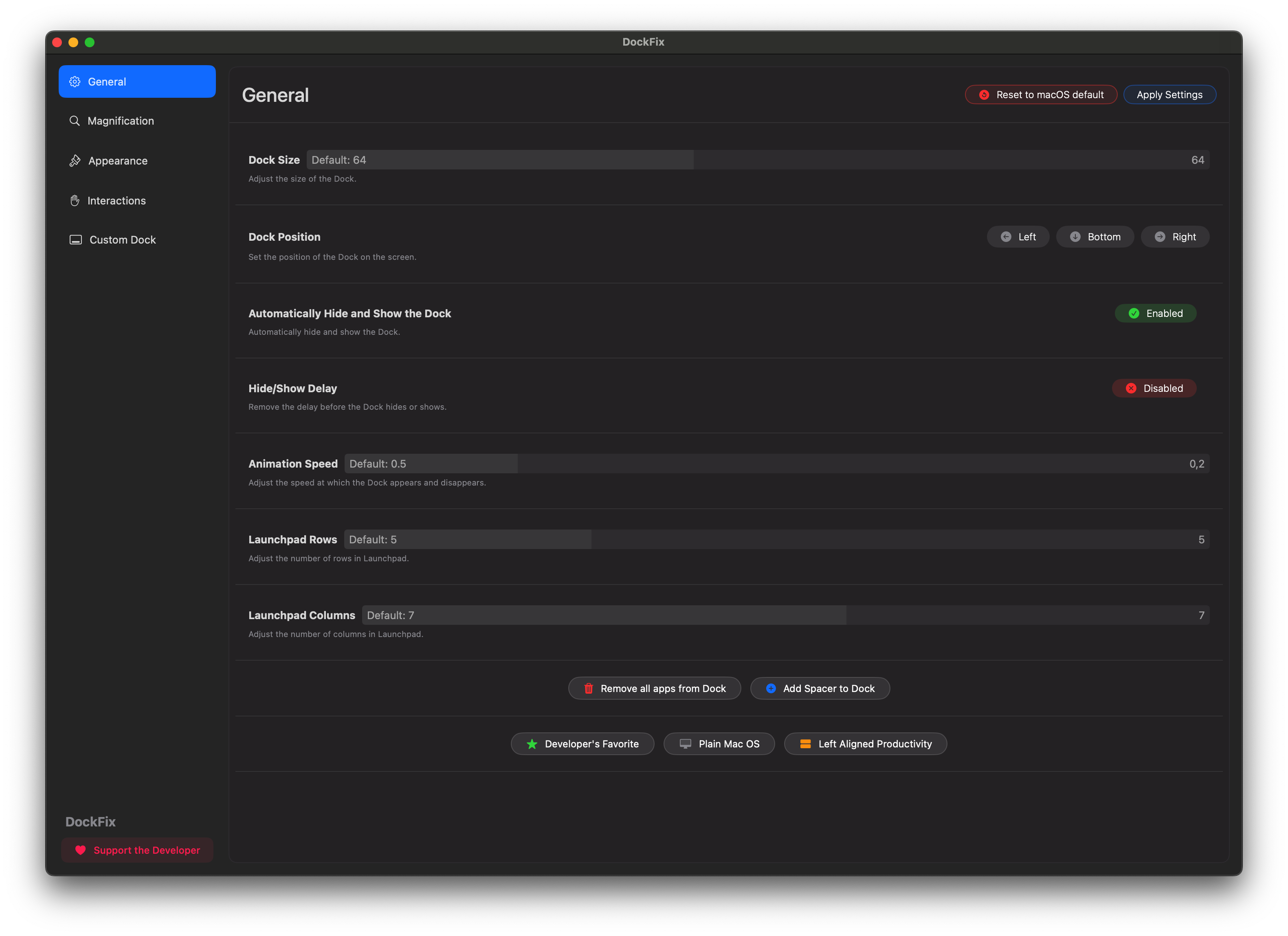 Dockfix v2.0 медиа 2