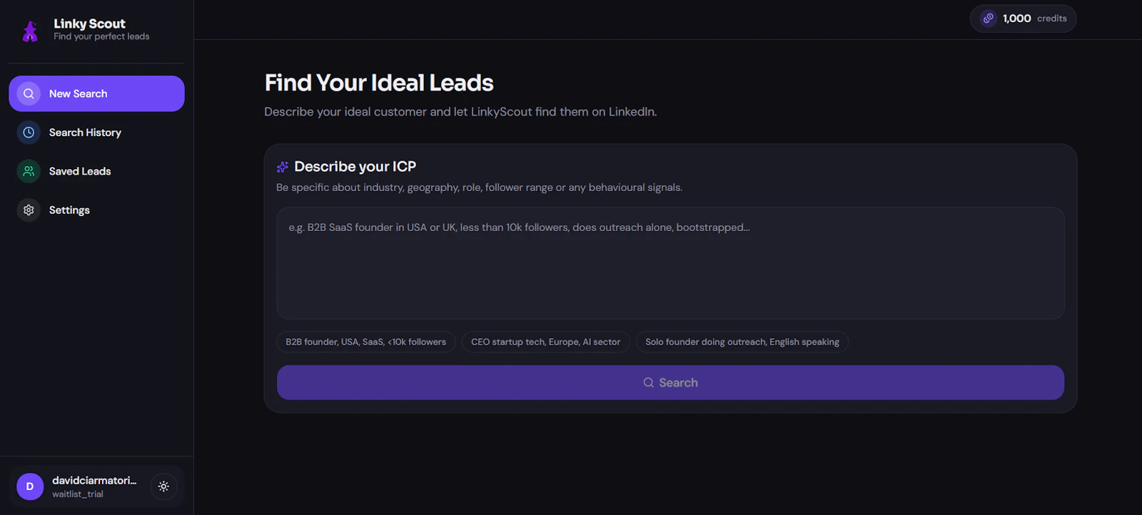 Linky screenshot 2