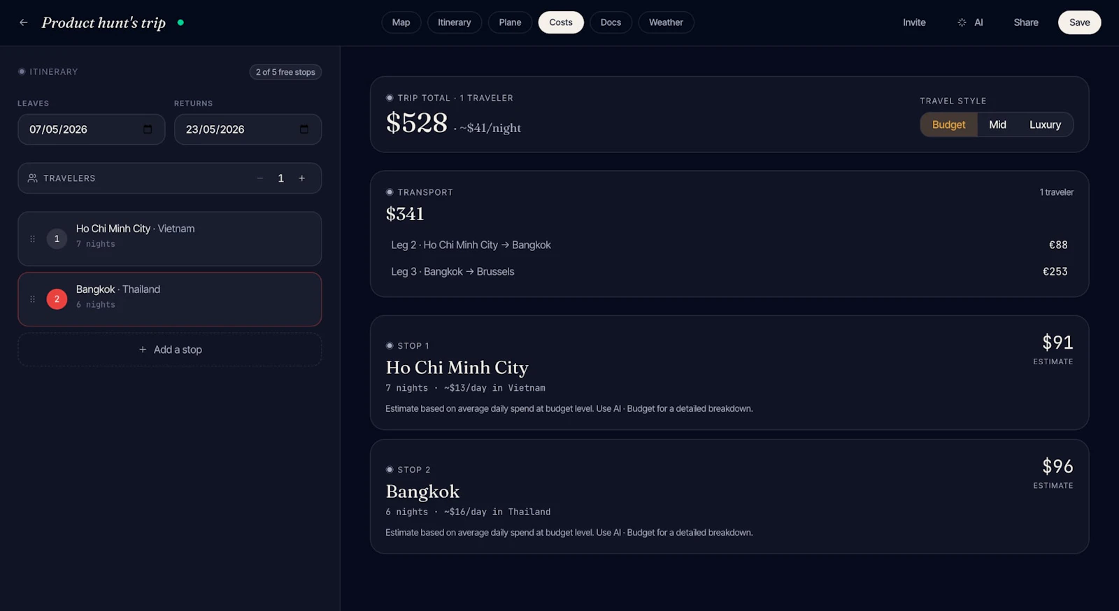 TravelMaxing | AI powered travel agency screenshot 8