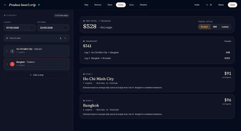 TravelMaxing | AI powered travel agency screenshot 8
