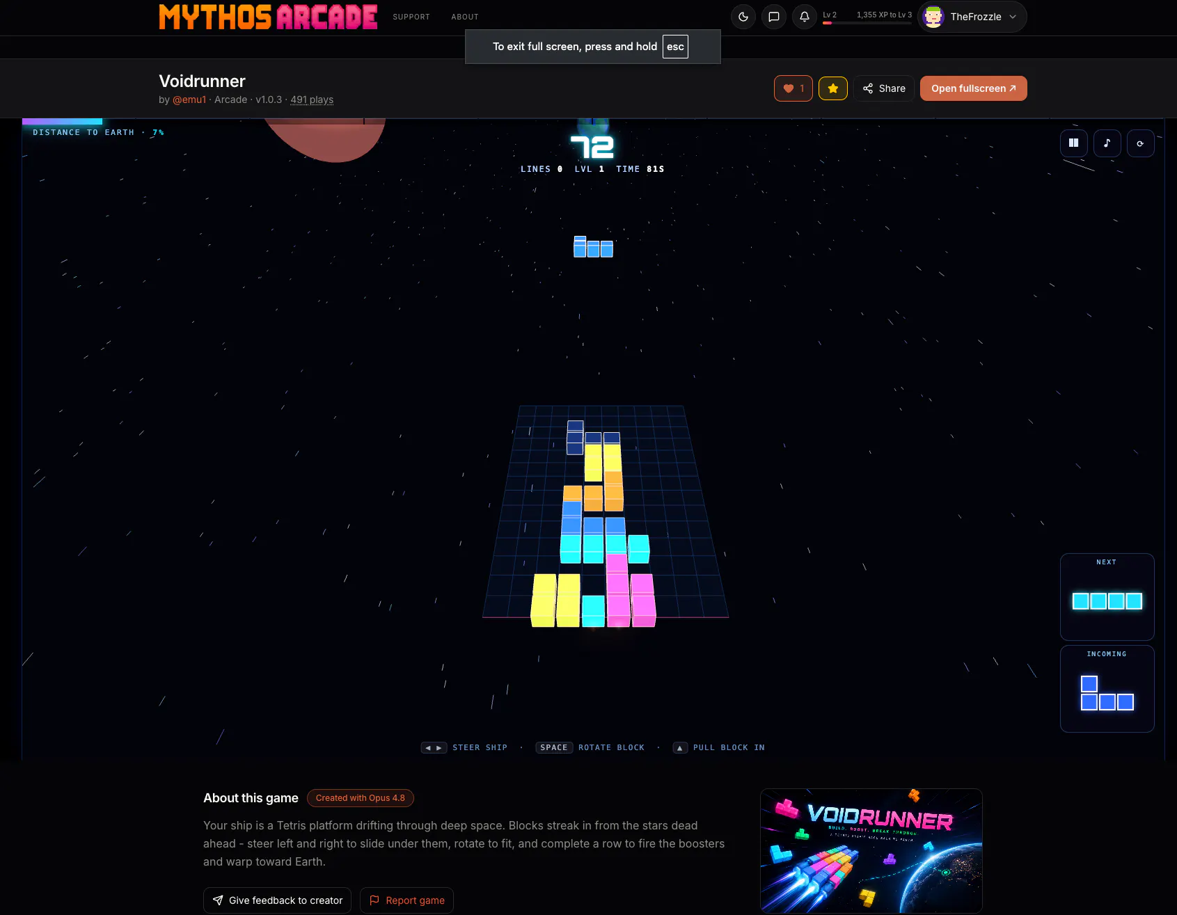 Mythos Arcade gallery image