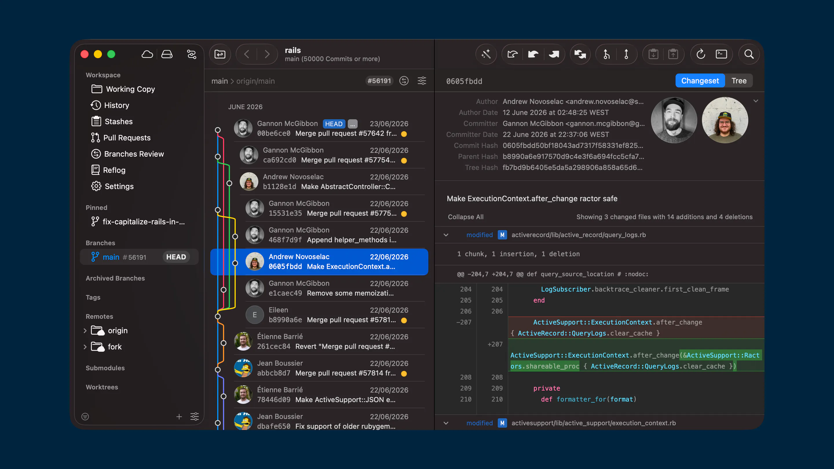Tower – Git client for Mac and Windows gallery image