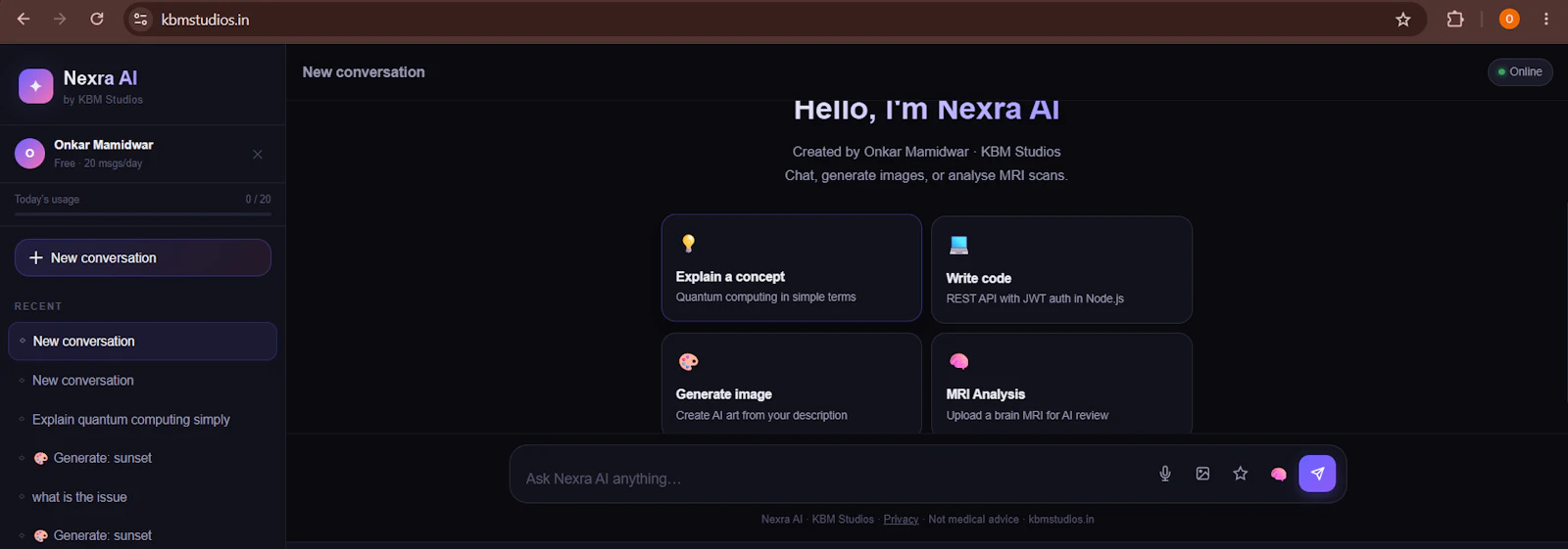 Nexra Ai screenshot 2