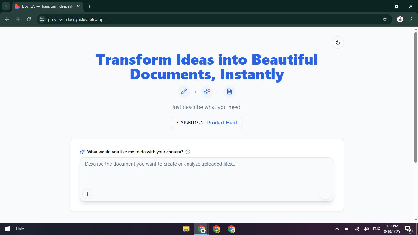 Docifyai - Generatore di documenti AI. media 1