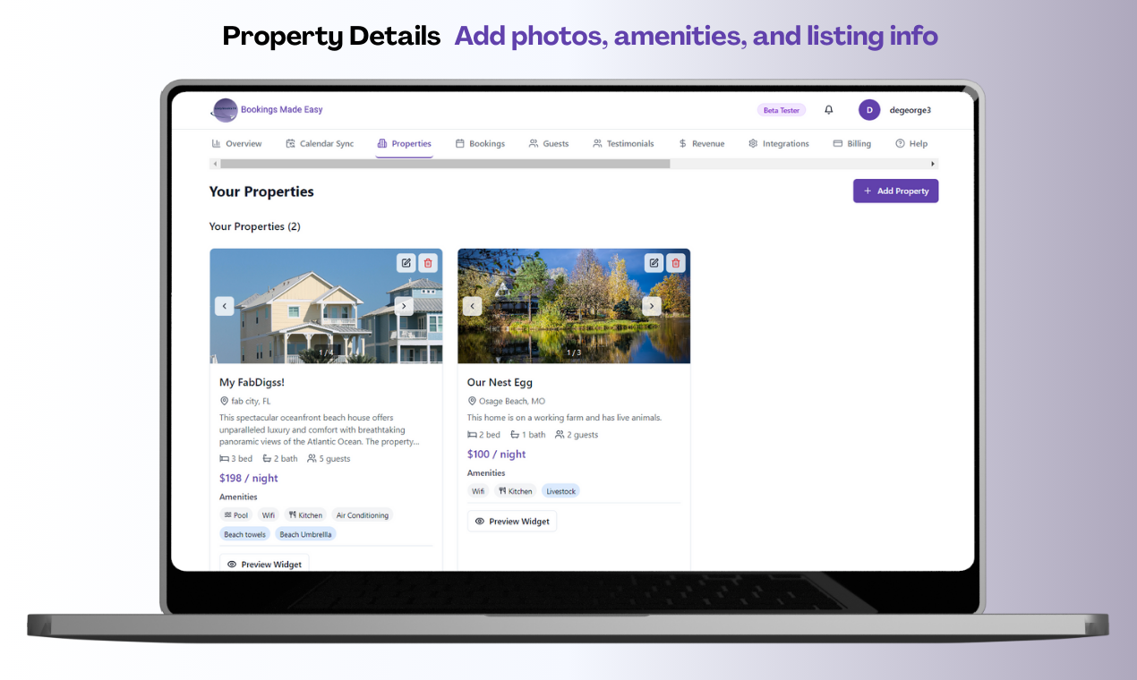 Direct Booking Engine for STR Hosts gallery image