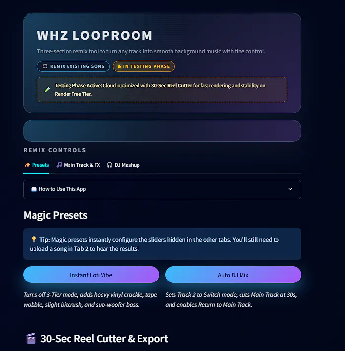 WHZ Loop Room gallery image