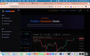 ChartClash - Crypto Prediction Game gallery image