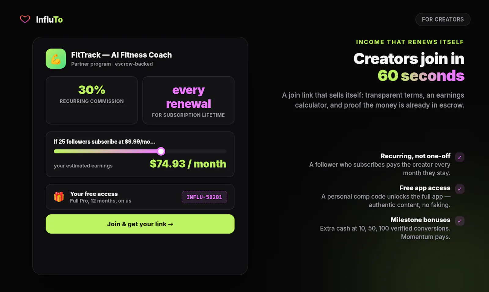 InfluTo screenshot 4
