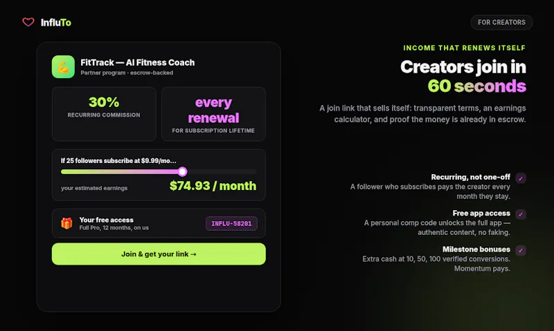 InfluTo screenshot 4