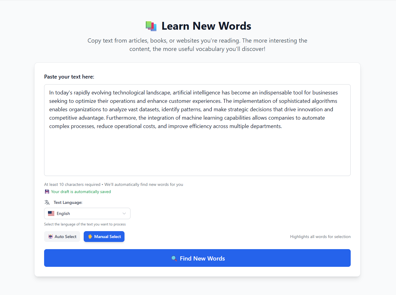 Vocabri - Vocabri - La crescita del vocabolario ha reso senza sforzo media 4