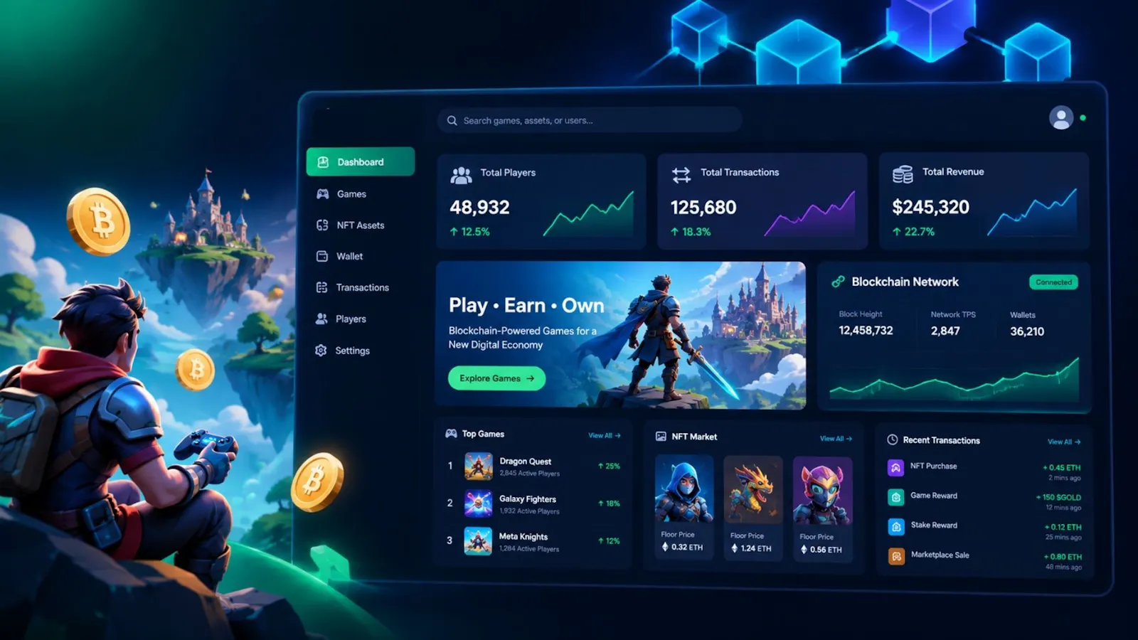 Blockchain Game Development screenshot 2