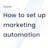Book: How to set up marketing automation