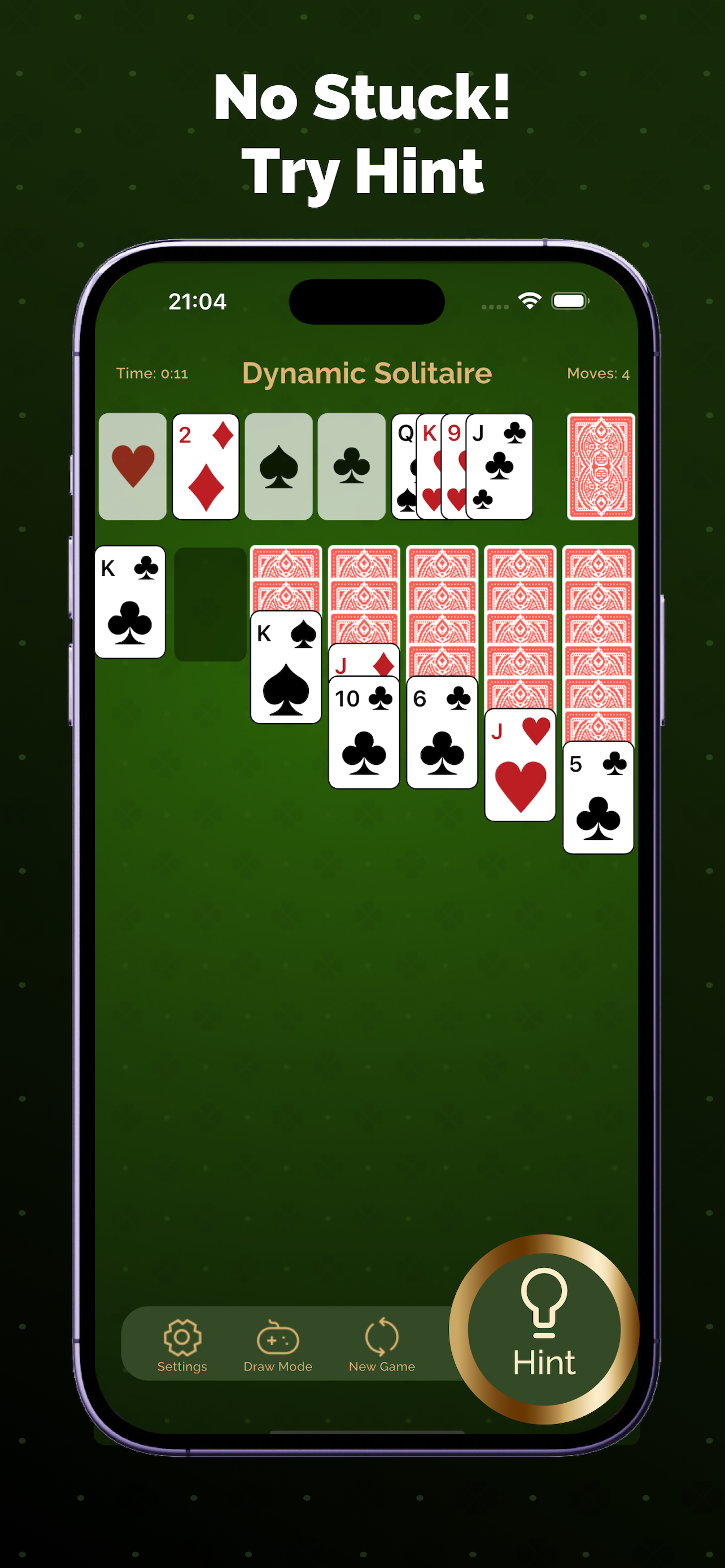 Solitaire Unique Card Mode – 1 to 5 card gallery image