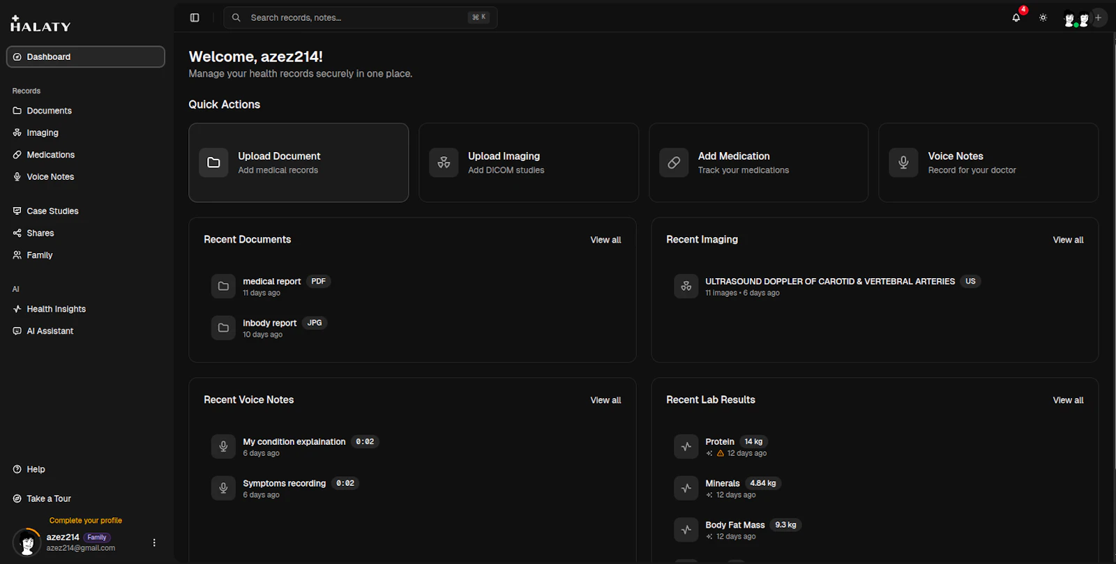Halaty — Your Personal Health Records screenshot 5