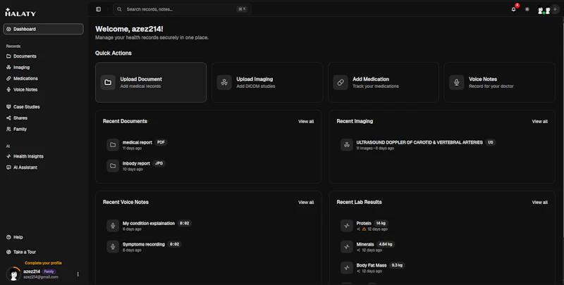 Halaty — Your Personal Health Records screenshot 5