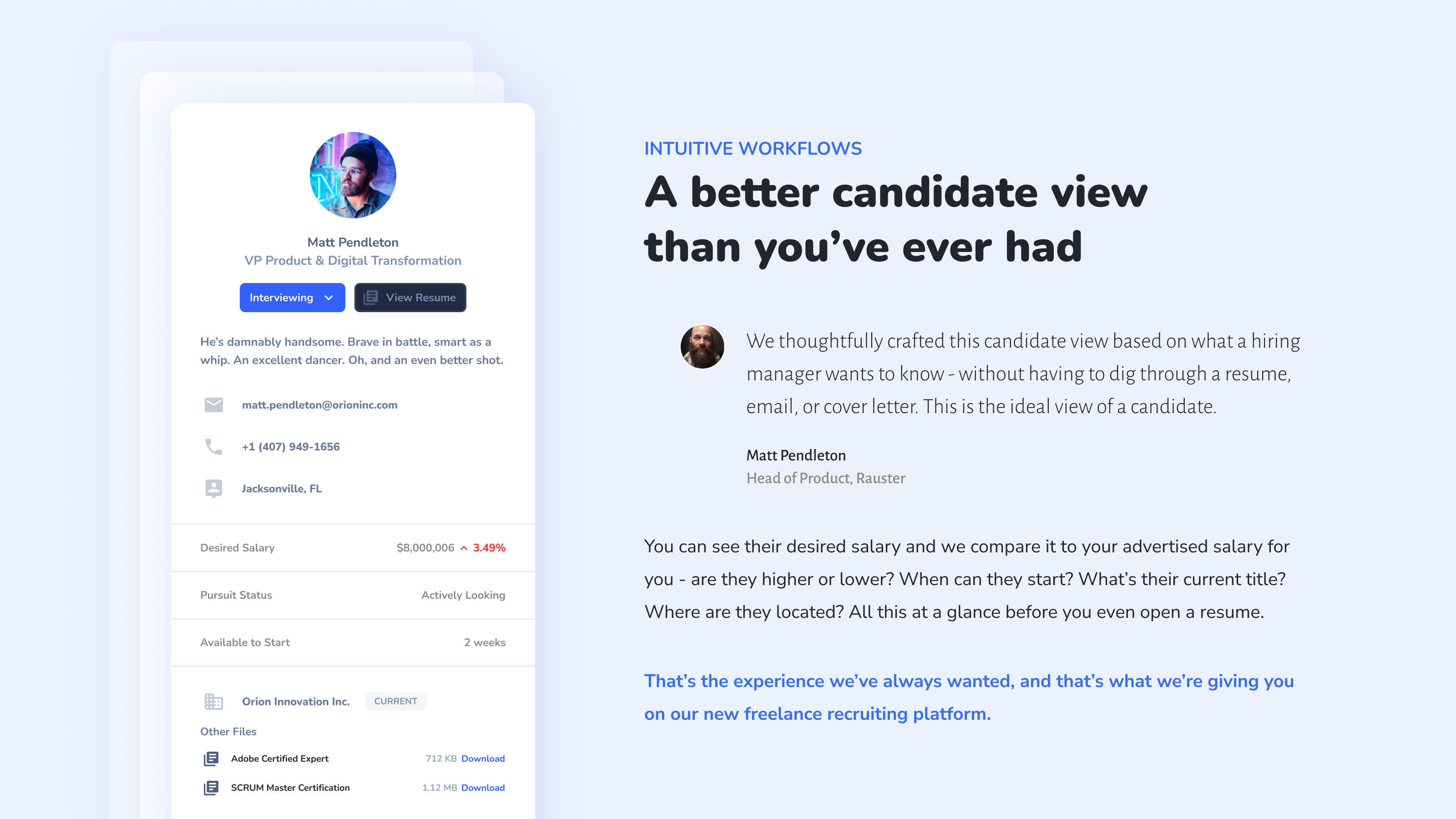 ใจกว้าง - ชอบ uber แต่สำหรับการจ้าง #directtorecruiter media 4