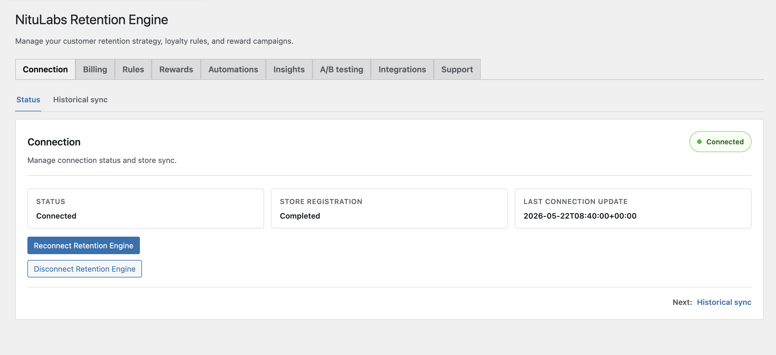 Retention Engine for WooCommerce gallery image