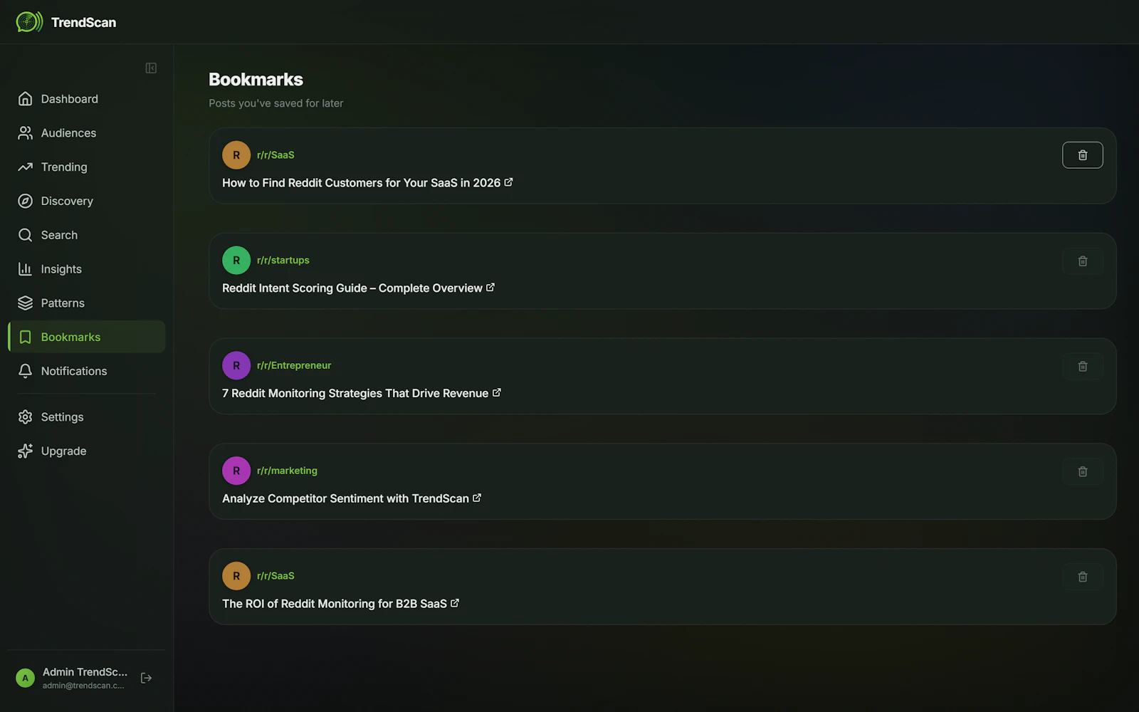 TrendScan — Find customers on Reddit screenshot 9