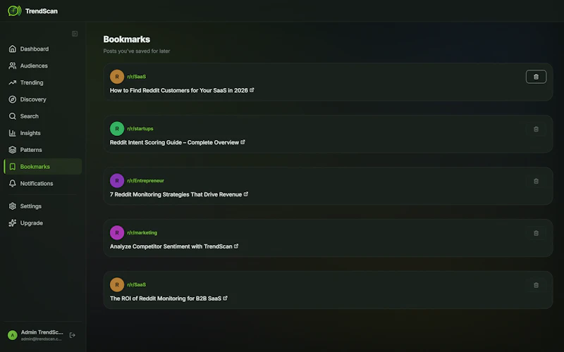 TrendScan — Find customers on Reddit screenshot 9