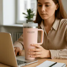 VALERI SMART TECH LID TUMBLER gallery image