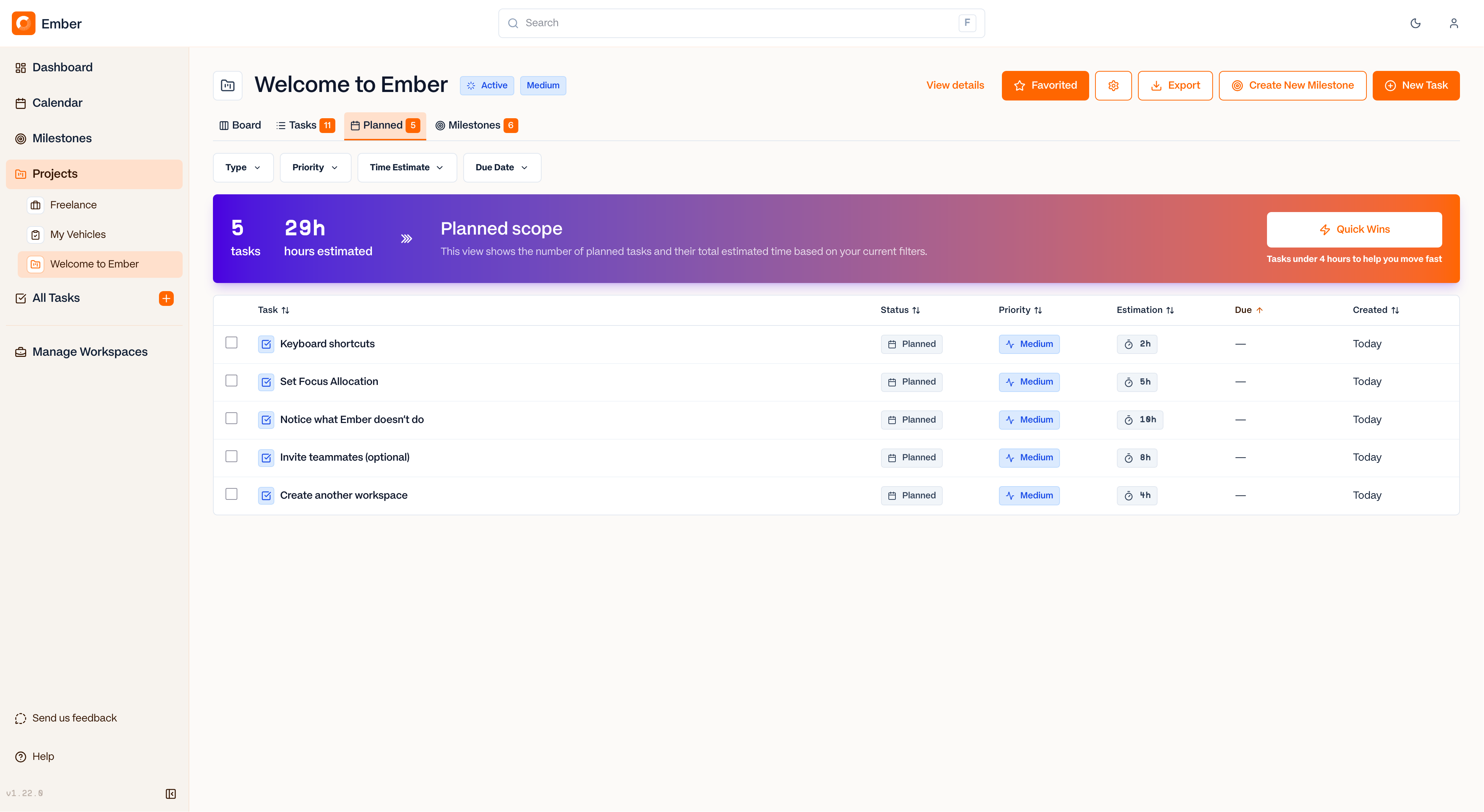 Ember - Screenshot 2 showing product features and functionality