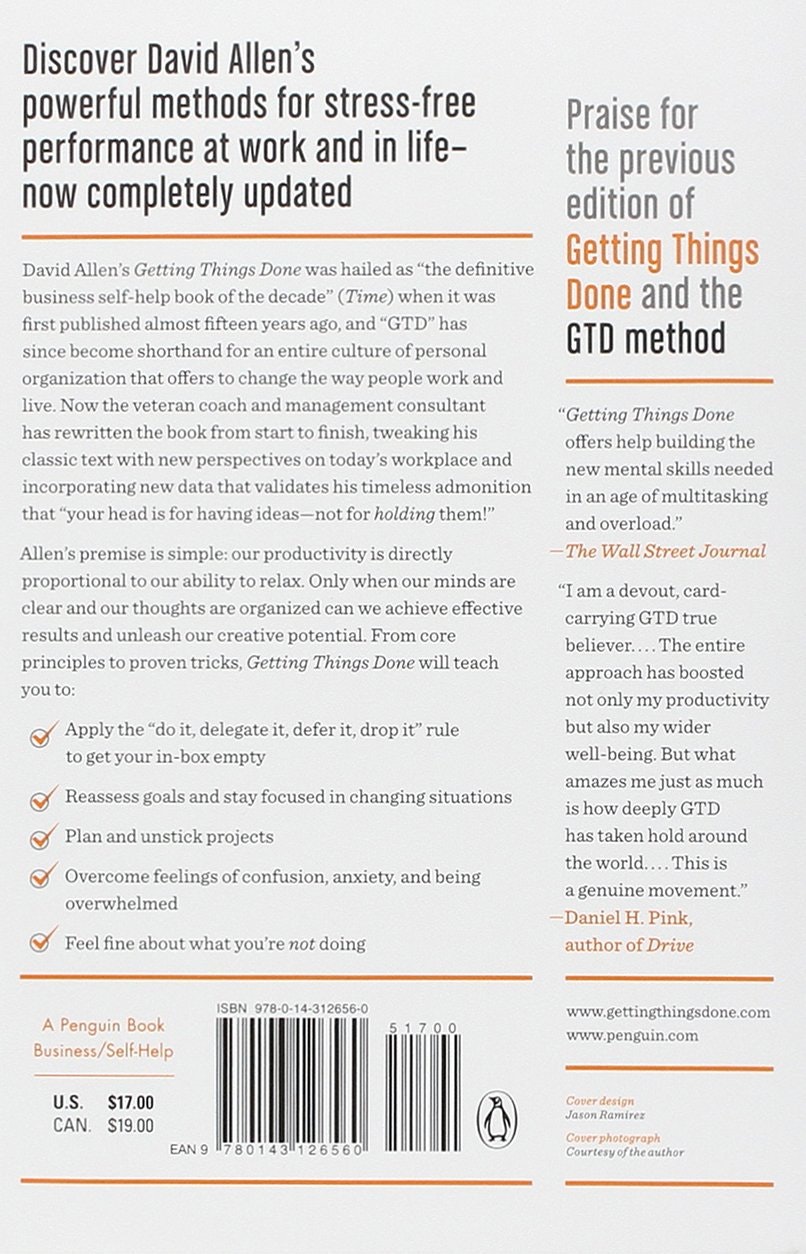 Getting Things Done: The Art of Stress-Free Productivity gallery image