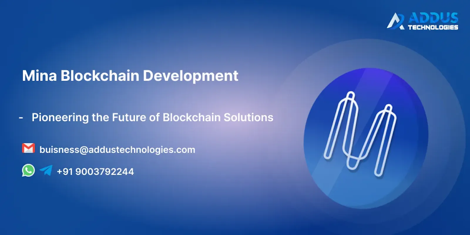 Mina Blockchain Development Company screenshot 1