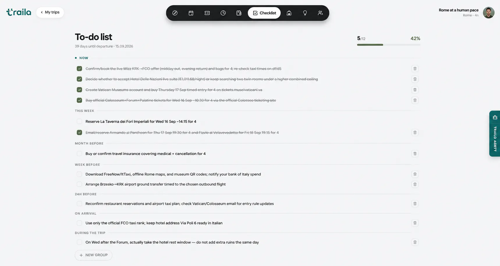 Trailo - AI Trip Planner & Organizer gallery image