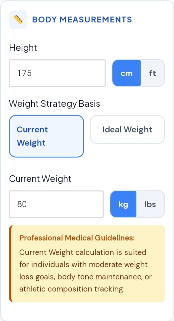 GLP-1 Protein Calculator gallery image