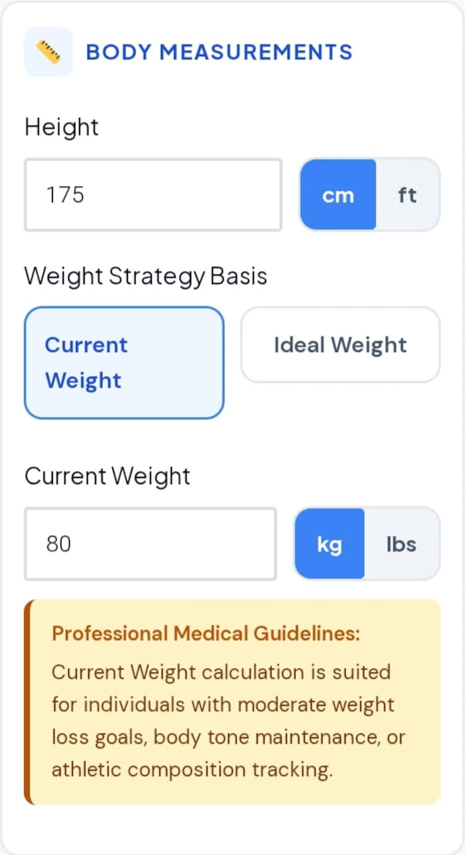 GLP-1 Protein Calculator screenshot 3