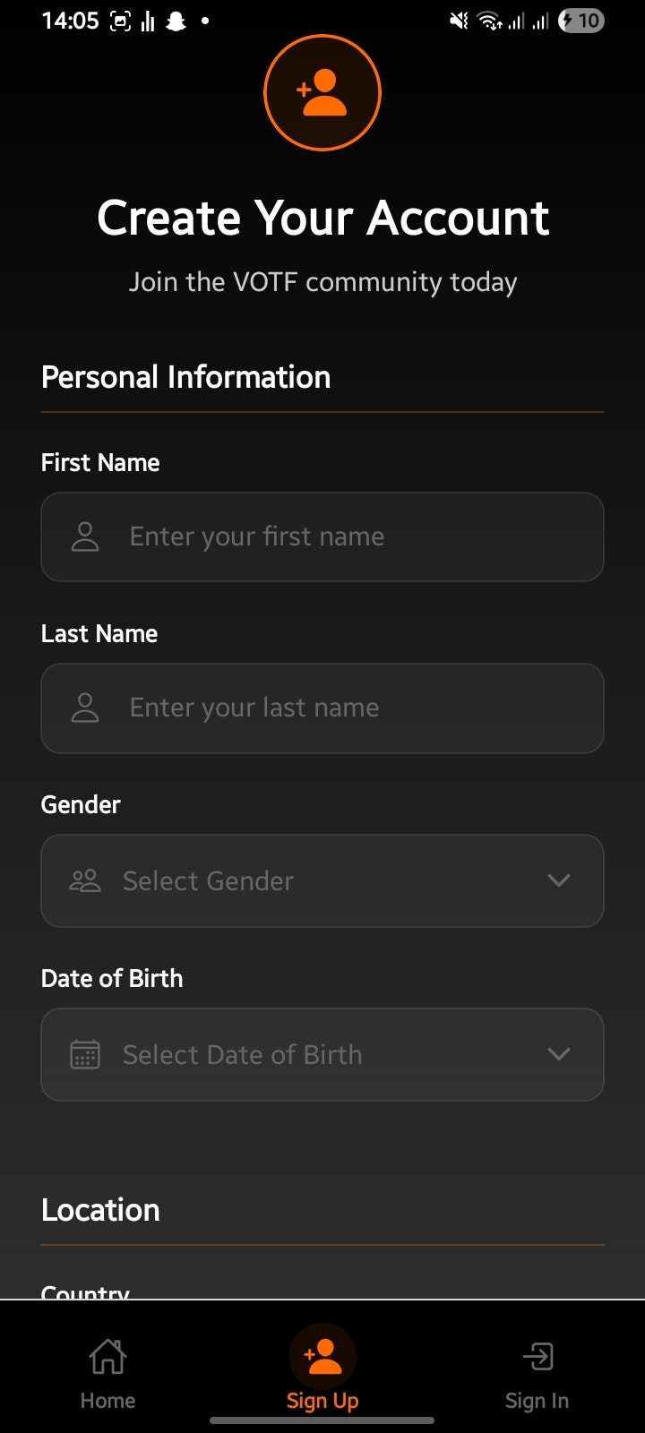 Voice of the Fans - Screenshot 2 showing product features and functionality