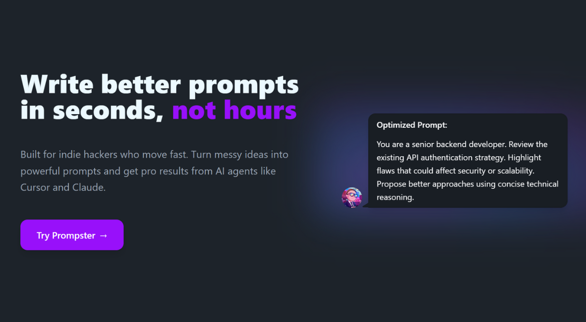 Prompster - Hızlı olan pro -seviye istemleri yazın media 2