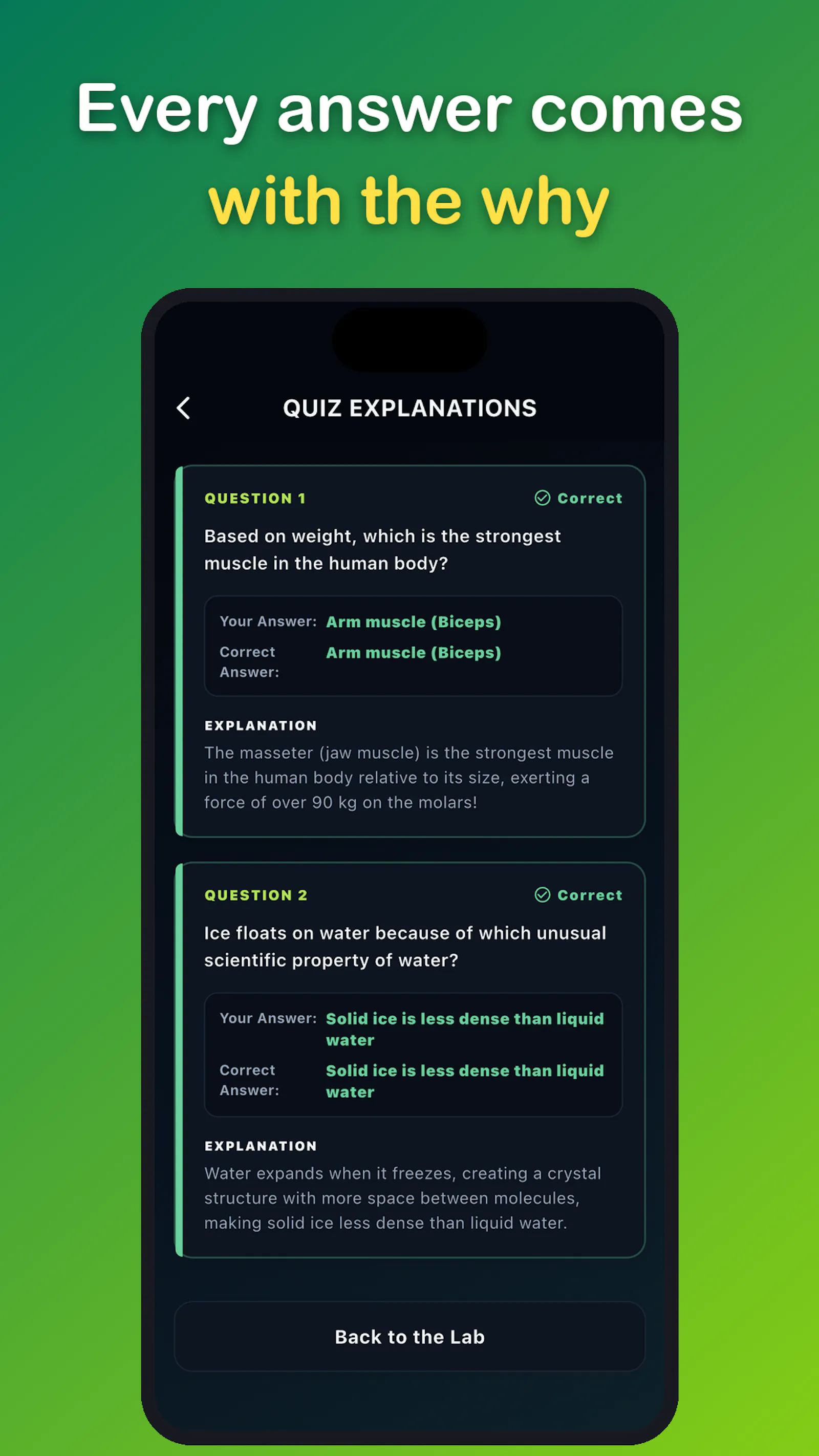 Science Trivia Quiz screenshot 7