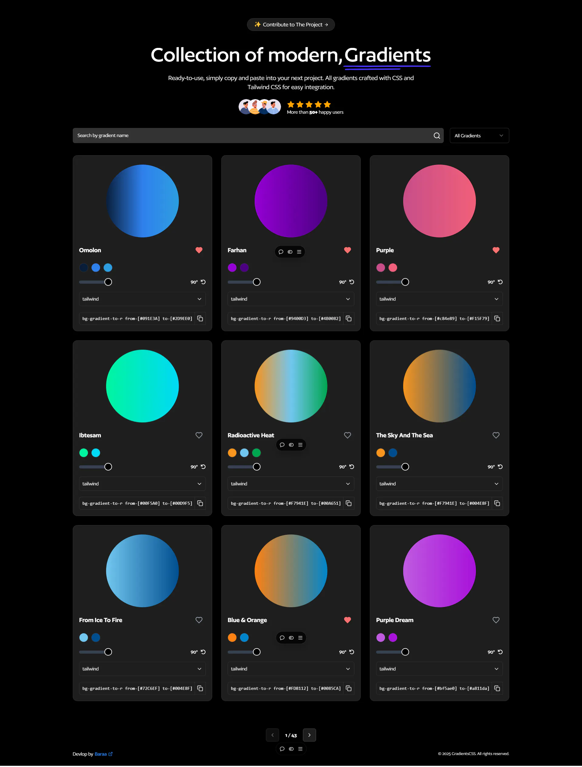 GradientsCSS gallery image