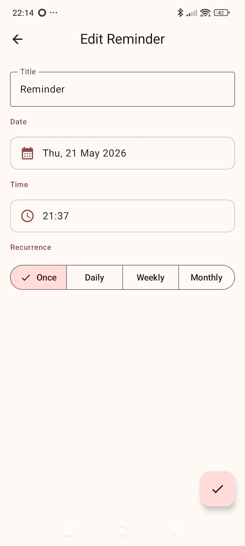 Simple Reminder & Alarm screenshot 3