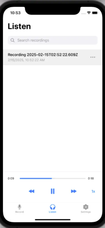 Audio Recording - Voice Memo gallery image